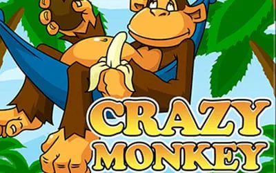 Слот Crazy Monkey с джунглями и бананами на барабанах